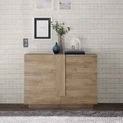 Madia 120x90h cm 2 ante moderna soggiorno rovere Alvarez