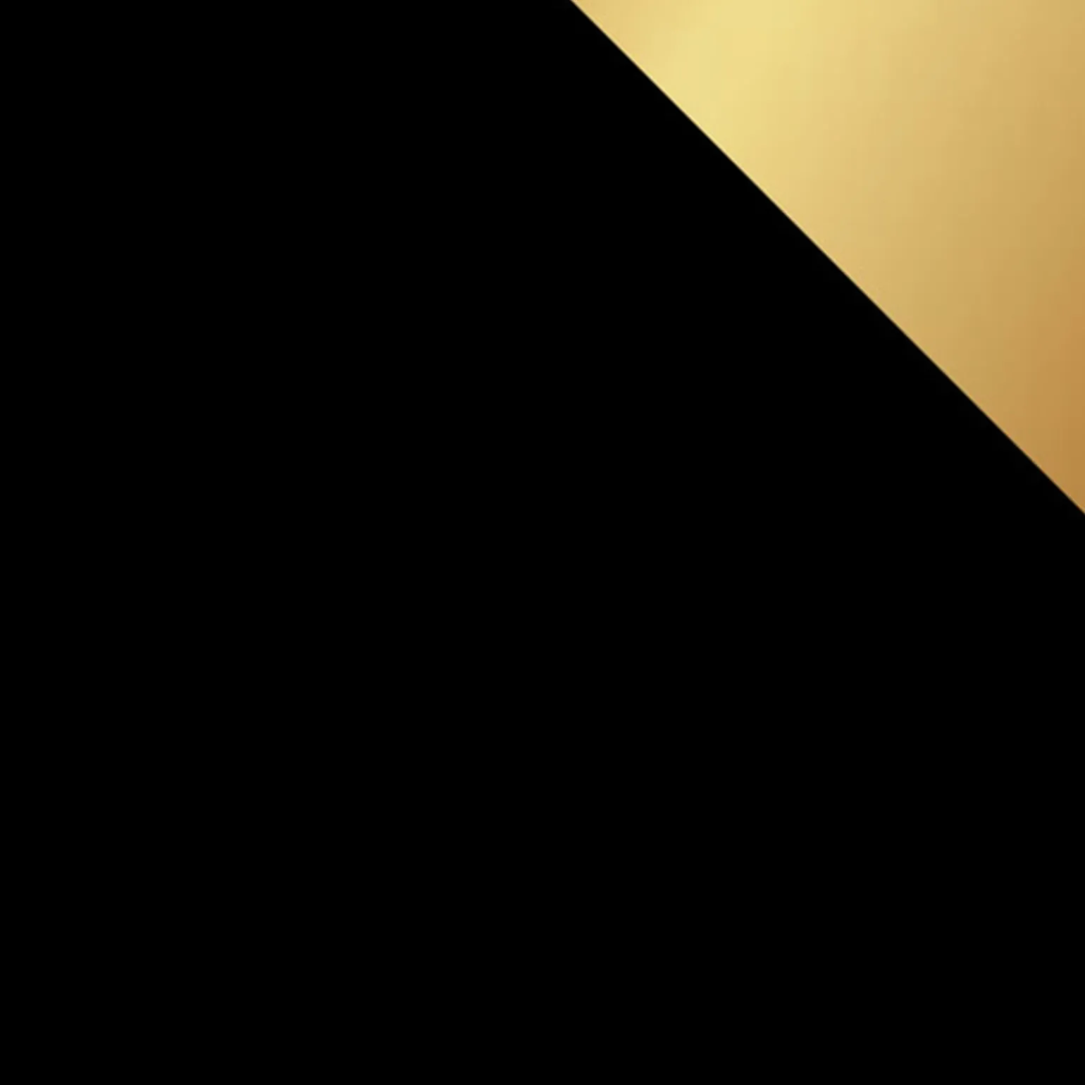 Madia 204x72h cm 4 ante moderna design nero oro Golden