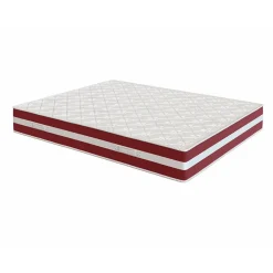 Materasso matrimoniale 160x200cm doppio strato memory antiacaro H. 24cm Superior Memory