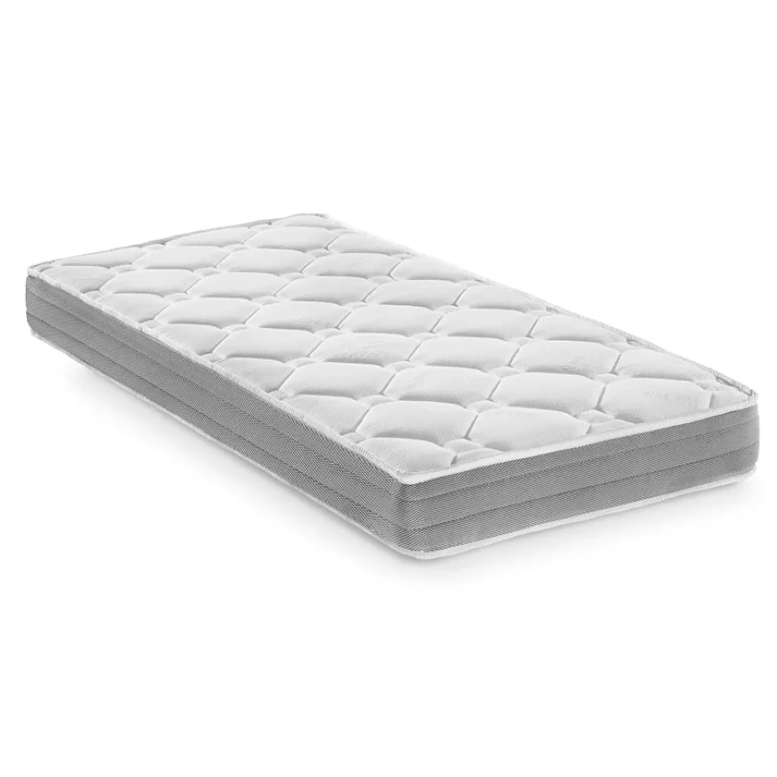 Materasso singolo 90x200cm anallergico antiacaro H. 15cm Smart Sleep