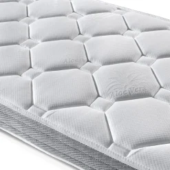 Materasso una piazza e mezza 120x190cm anallergico antiacaro  H. 15cm Smart Sleep