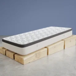 Materasso 120x190cm una piazza e mezza memory con molle Premium