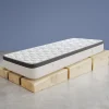 Materasso 120x195cm una piazza e mezzo memory con molle Premium