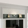 Mensola 177x32h cm da parete soggiorno verde scuro Texel