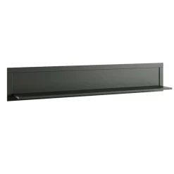 Mensola 177x32h cm da parete soggiorno verde scuro Texel
