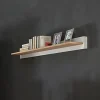 Mensola 143x17h cm soggiorno bianco frassinato rovere Lars