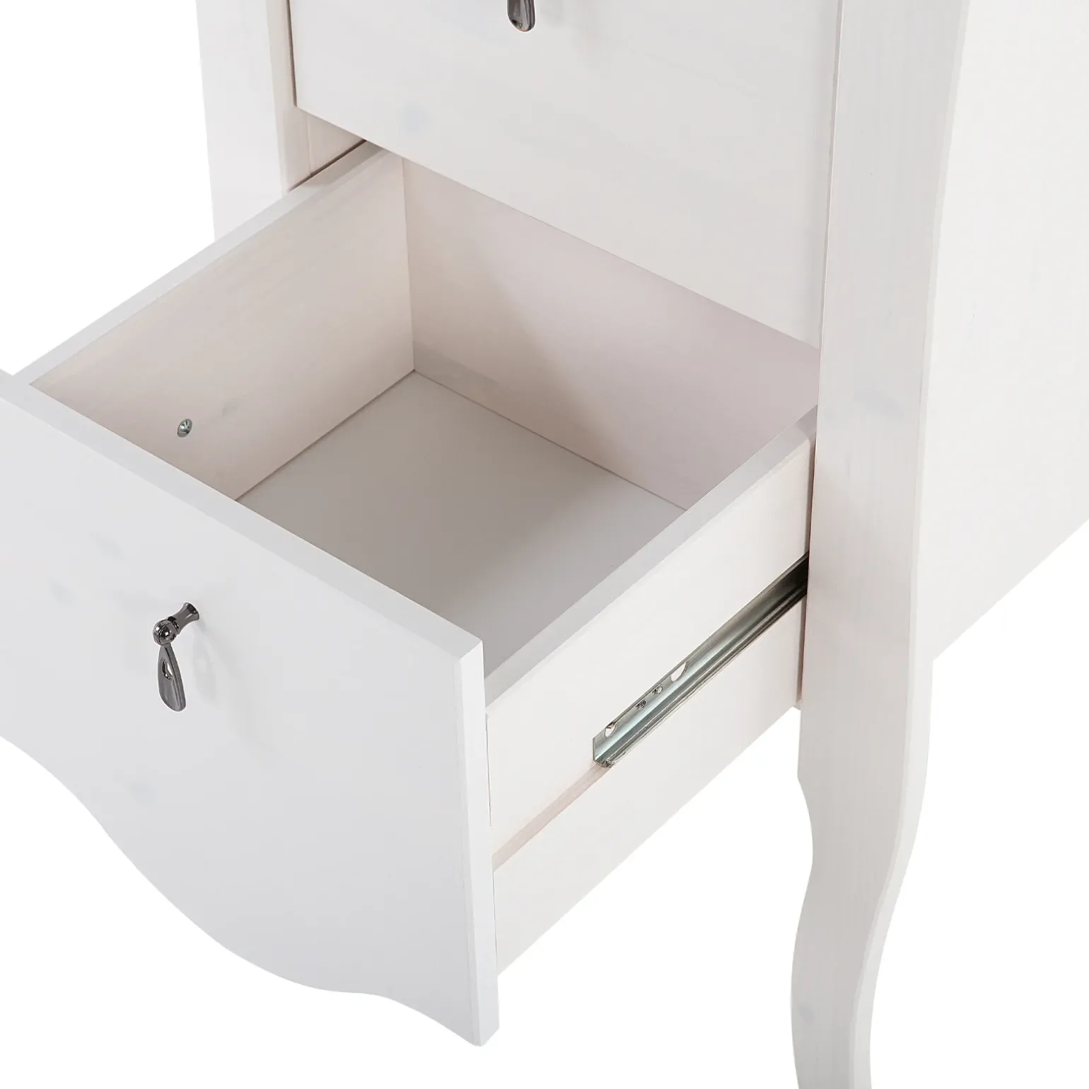 Mobile bagno classico 45cm 2 cassetti bianco Brigit