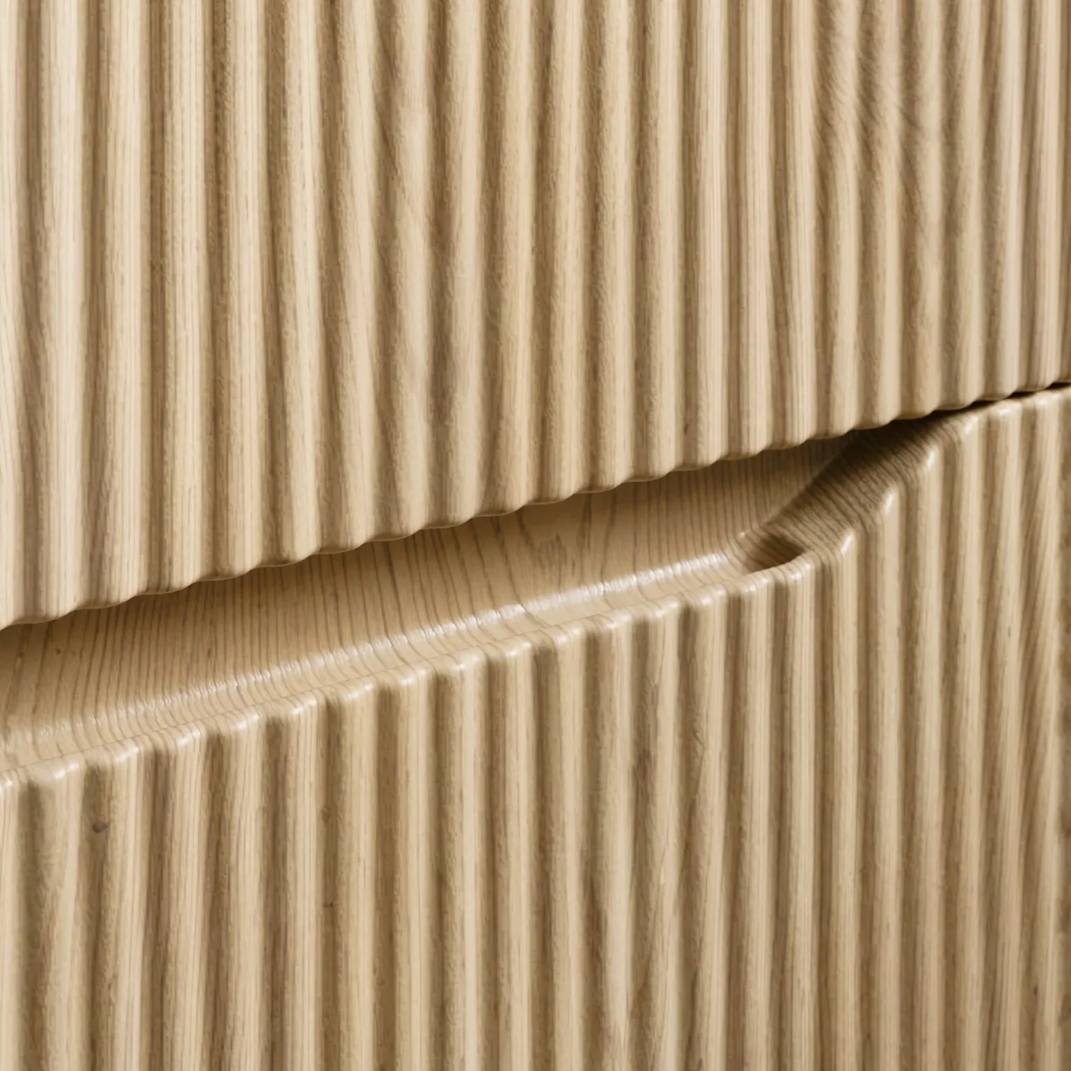 Mobile bagno sospeso 120cm cannettato rovere Pretty
