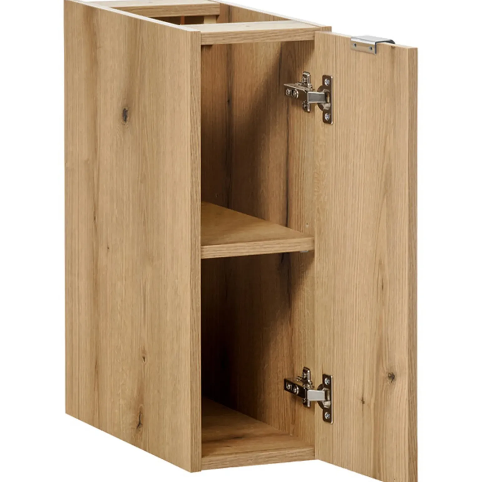 Mobile bagno sospeso 140cm cannettato 4 cassetti beige rovere Cleany
