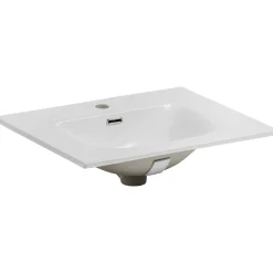 Mobile bagno sospeso 80cm con lavabo da incasso beige rovere Swim