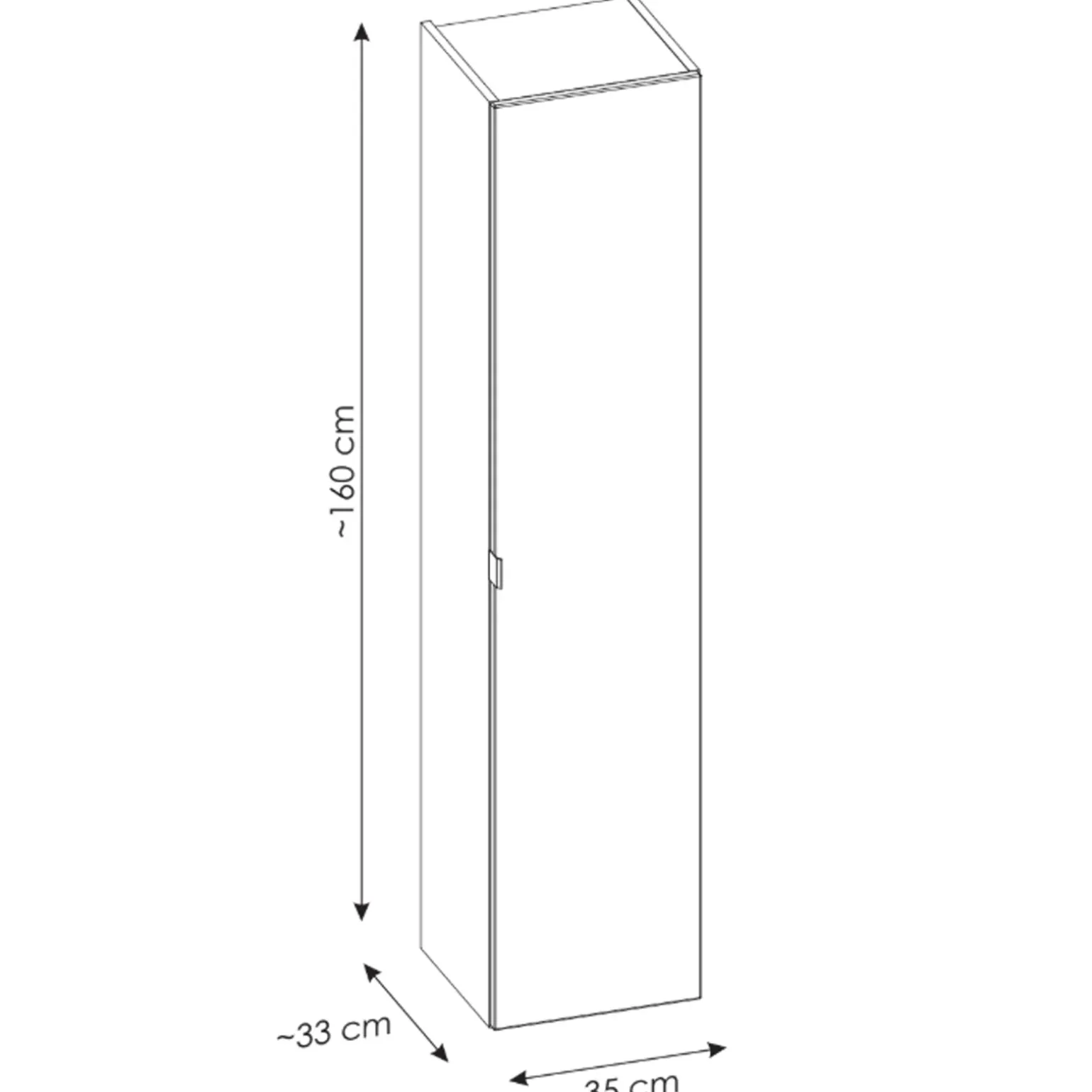 Mobile bagno sospeso 120cm con 2 lavabi, specchio e colonna nero Serif