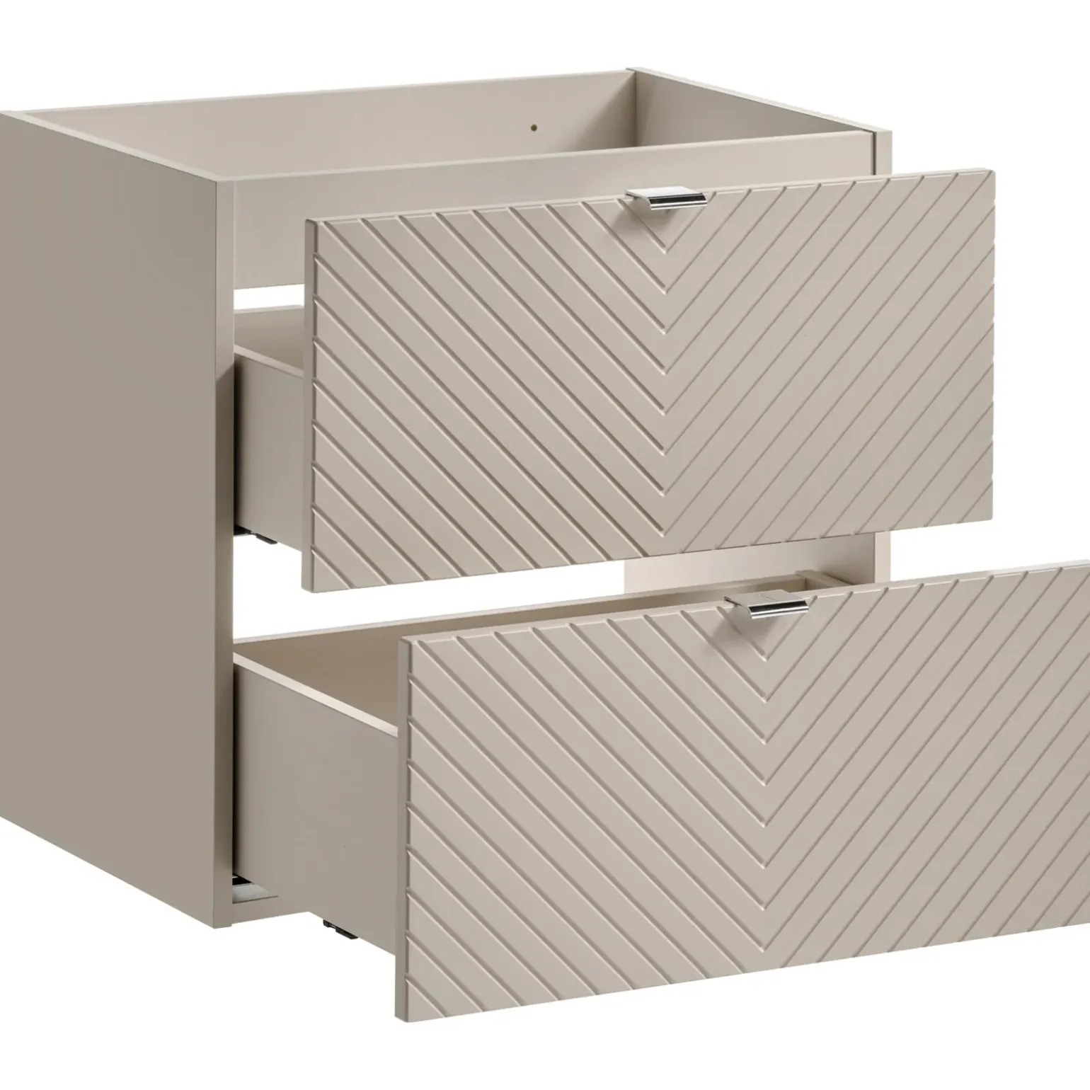 Mobile bagno sospeso 60cm con colonna beige cashmere Neutry