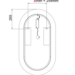 Mobile bagno sospeso 120cm cm con 2 lavabi da appoggio, 2 specchi, colonna e cubotti quercia antracite Limpid