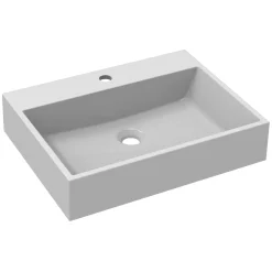 Mobile bagno sospeso 100cm con lavabo, specchio e colonna nero Krom