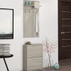 Mobile ingresso 54x211h cm appendiabiti rovere Colton