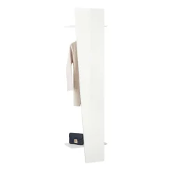 Mobile ingresso 50x200h cm appendiabiti bianco lucido Candia Gihome®