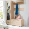 Mobile ingresso 140x193h cm moderno rovere Clarissa Gihome®