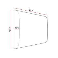 Mobile ingresso 172x205h cm rovere rustico giallo Welly 3