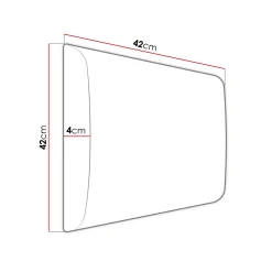 Mobile ingresso 145x168h cm rovere rustico grigio Welly 4