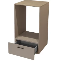 Mobile lavatrice 67x117h cm con cassettone beige Wave