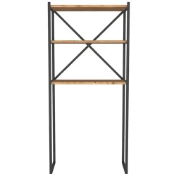 Mobile lavatrice 66x160h cm industrial metallo rovere Canarie