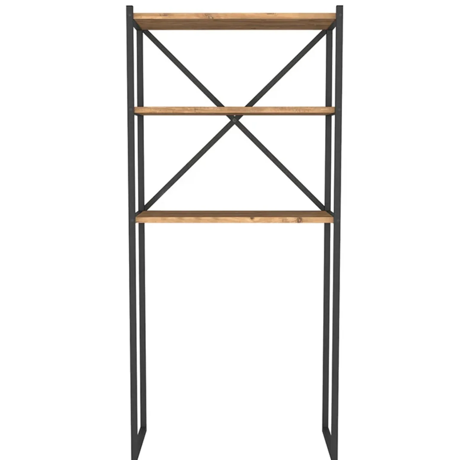 Mobile lavatrice 66x160h cm industrial metallo rovere Canarie