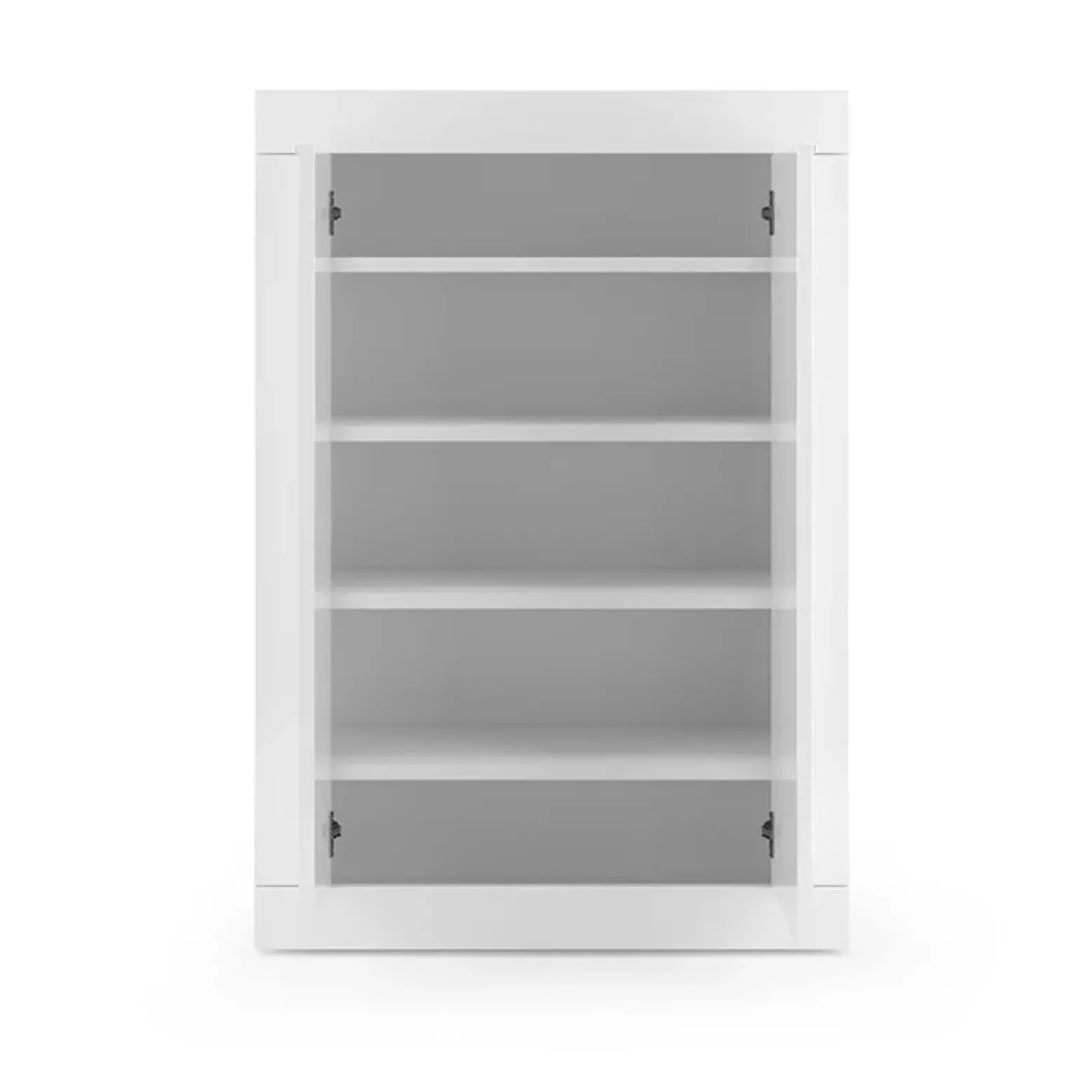 Mobile multiuso ingresso 78x116h cm scarpiera bianco lucido Eternity