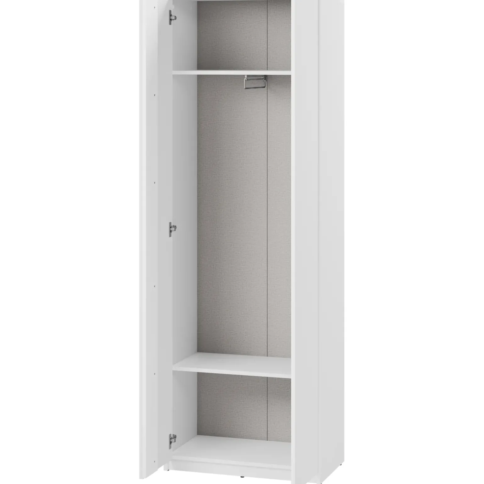 Mobile multiuso ingresso 69x200h cm appendiabiti bianco Accent