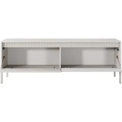 Mobile porta TV 154x54h cm 2 ante beige cannettato Ciar