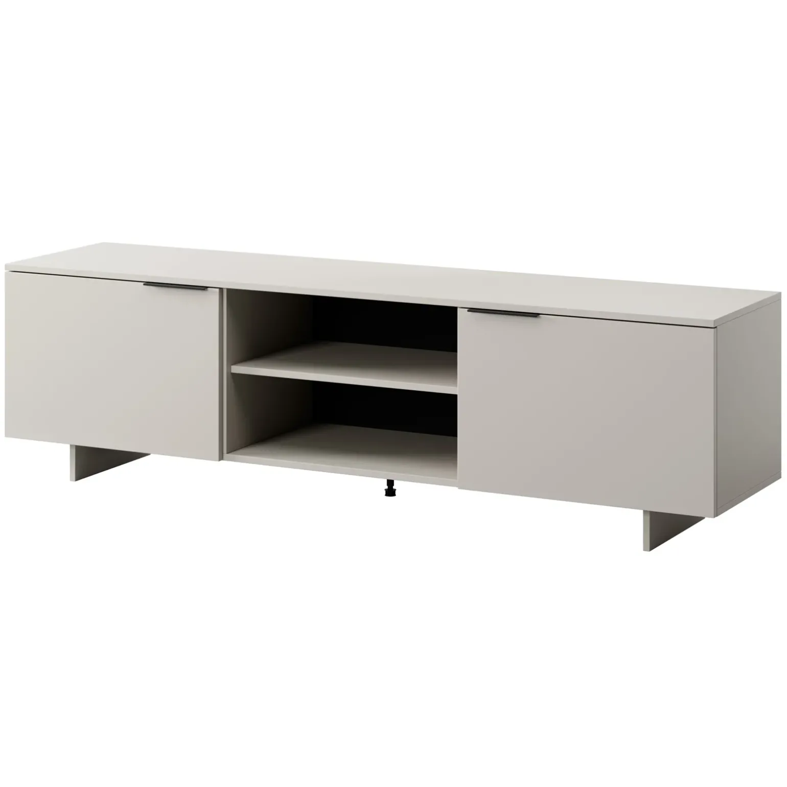 Mobile porta TV 180x55h cm 2 ante grigio Stone