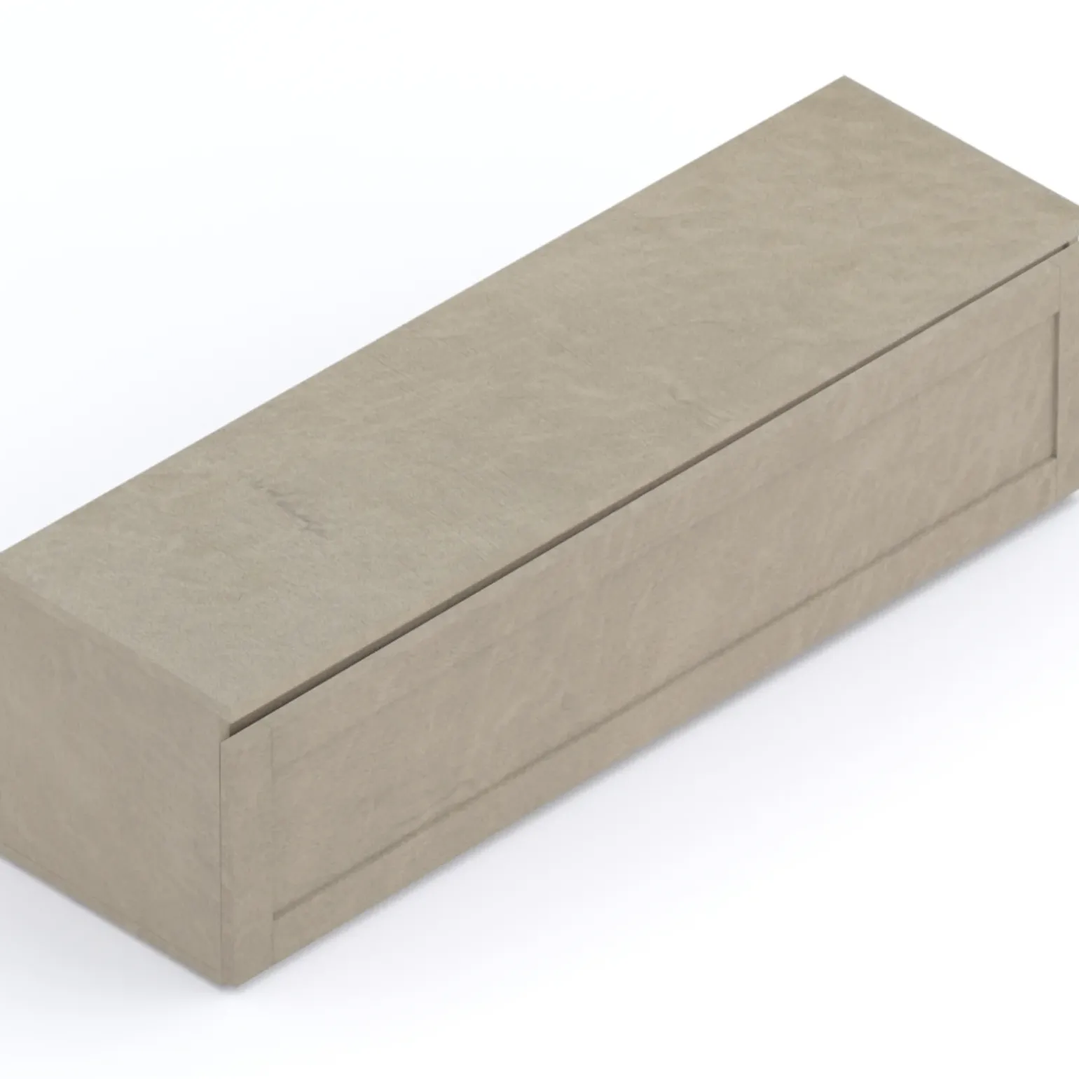 Mobile porta TV 138x40h cm 1 cassettone con telaio tortora Sunset