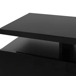 Mobile porta TV 180x56h cm nero lucido Blackburn