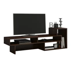 Mobile porta TV 146x49h cm soggiorno rovere scuro Helen