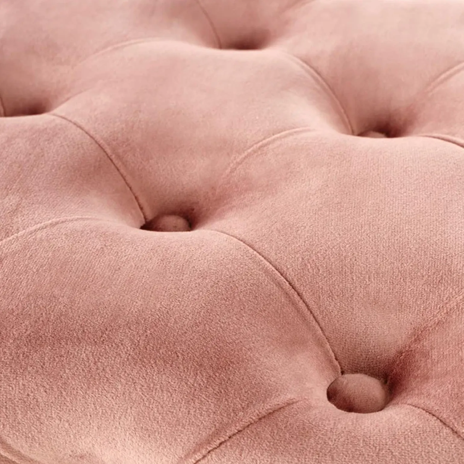 Panca moderna 100x45cm in tessuto rosa oro Napoleon