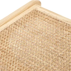 Panca relax moderna in rattan naturale Salvin