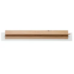 Parete attrezzata 290x175h cm con biocamino bianco rovere Arcadia Gihome®