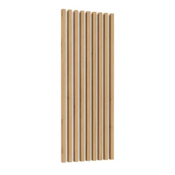 Parete attrezzata 200x196h cm soggiorno bianco lucido rovere Favorita