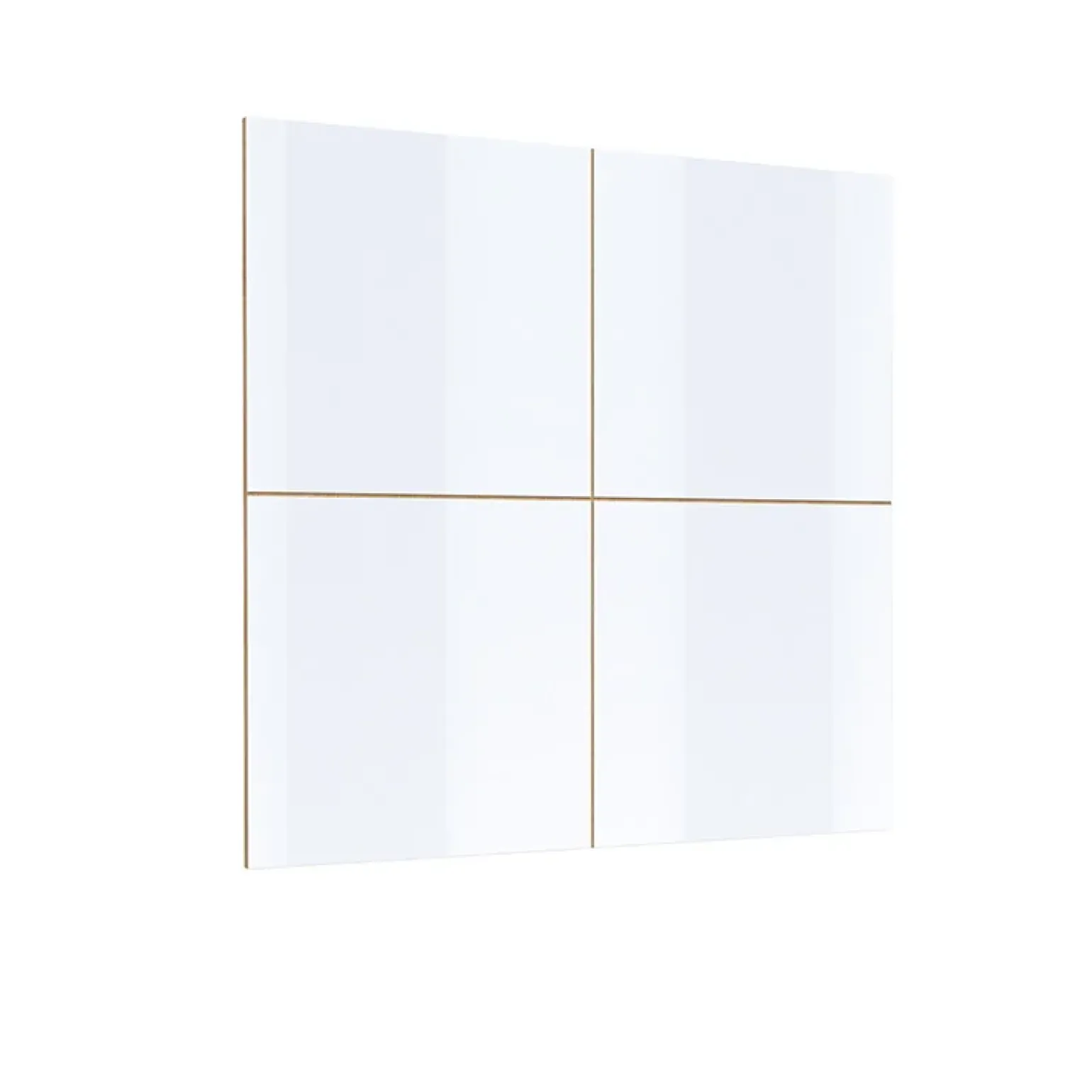 Parete attrezzata 200x196h cm soggiorno bianco lucido rovere Favorita