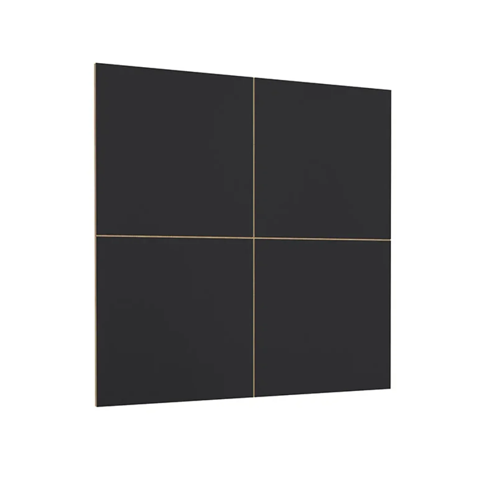 Parete attrezzata 200x196h cm soggiorno rovere nero Favorita