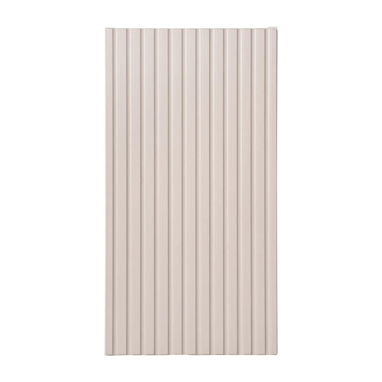 Pensile bagno sospeso 30x57h cm cannettato 1 anta beige Cleany