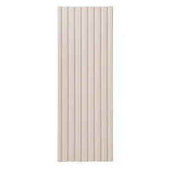 Pensile bagno sospeso 20x57h cm cannettato 1 anta beige Cleany