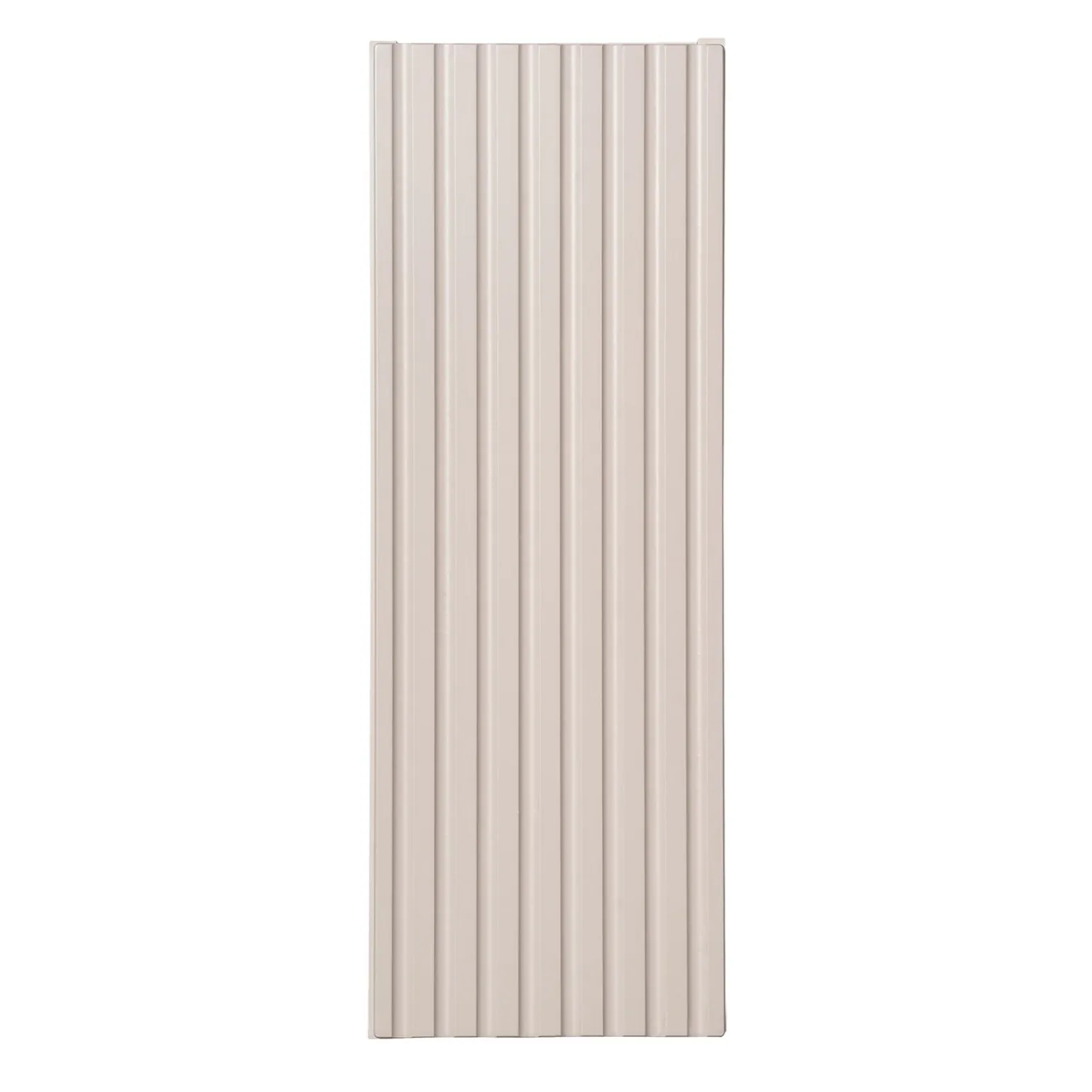 Pensile bagno sospeso 20x57h cm cannettato 1 anta beige Cleany