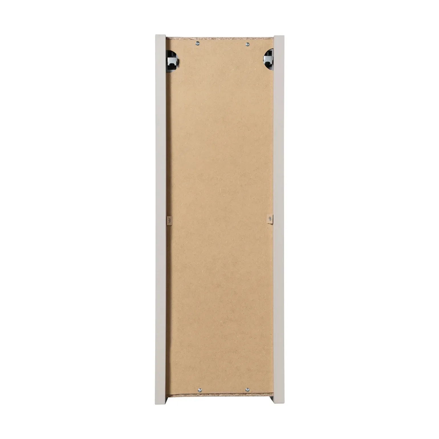 Pensile bagno sospeso 20x57h cm cannettato 1 anta beige Cleany