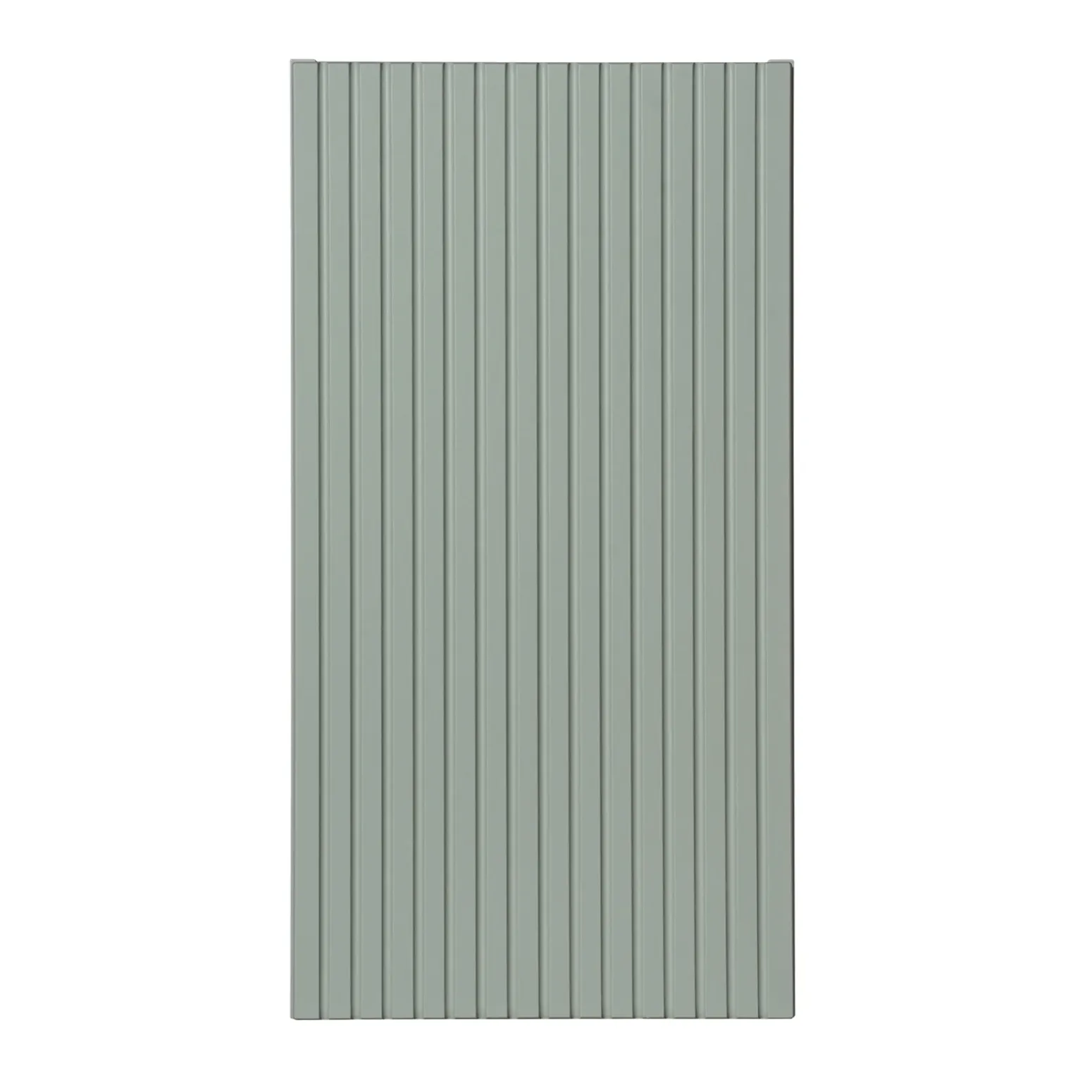 Pensile bagno sospeso 30x57h cm cannettato 1 anta verde salvia Greeny