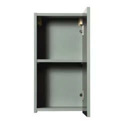 Pensile bagno sospeso 30x57h cm cannettato 1 anta verde salvia Greeny