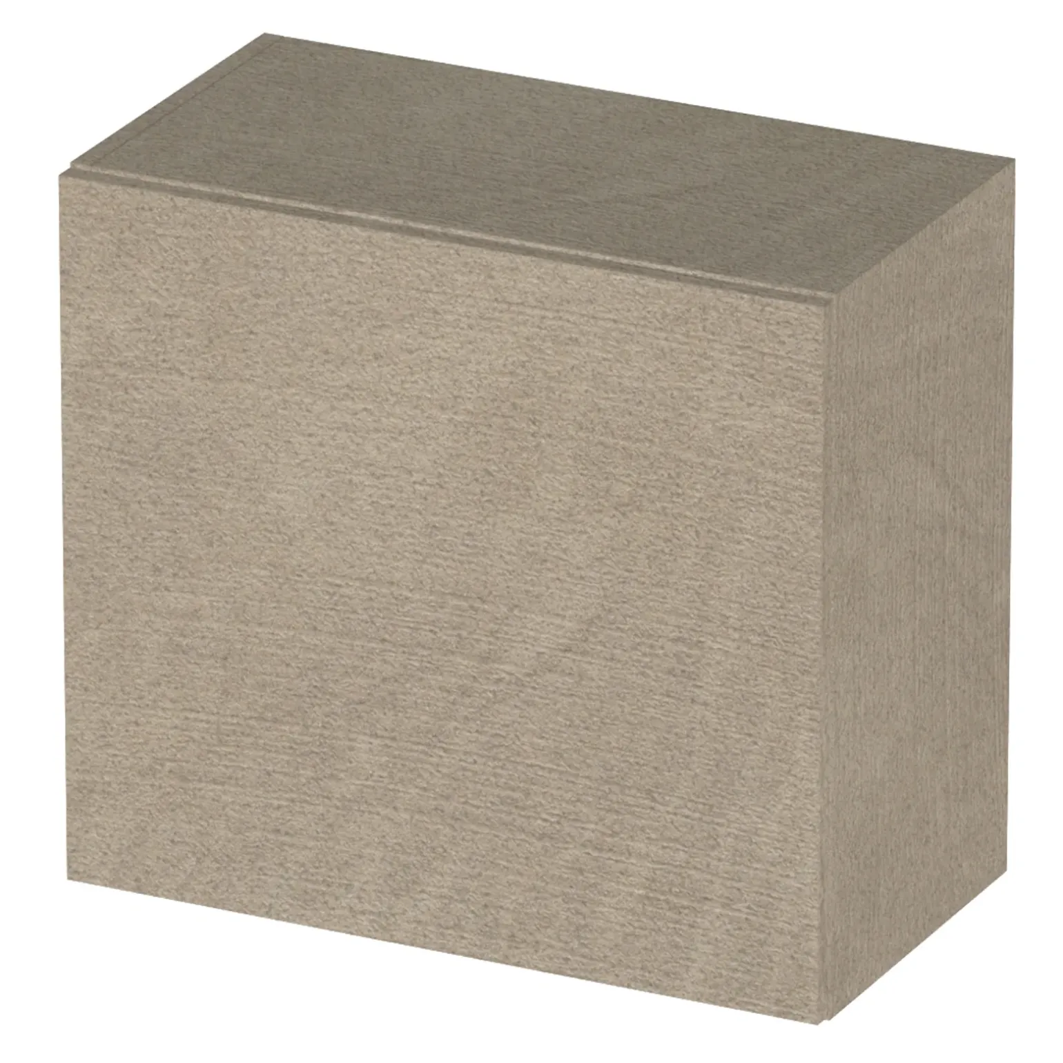 Pensile cubo sospeso bagno 55x50h cm1 anta reversibile tortora Sunset