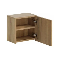 Pensile cubo sospeso 30x30h cm 1 anta reversibile Corallo