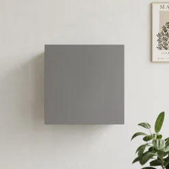Pensile cubo sospeso 55x50h cm 1 anta reversibile grigio scuro Sunset