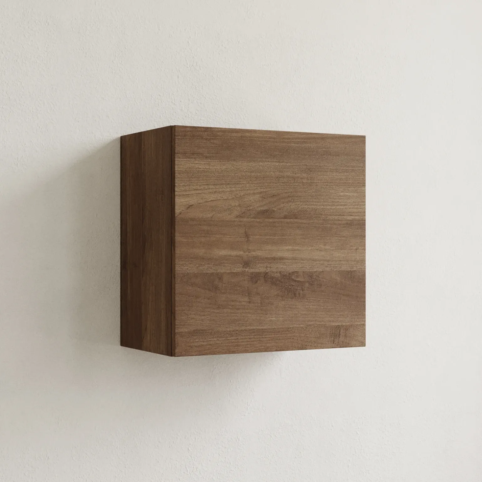 Pensile cubo sospeso 55x50h cm 1 anta reversibile rovere scuro Sunset