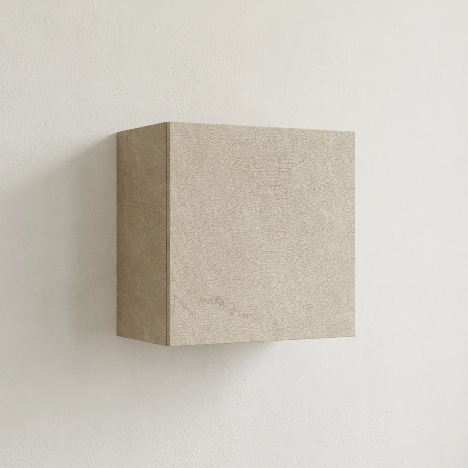 Pensile cubo sospeso 55x50h cm 1 anta reversibile tortora Sunset